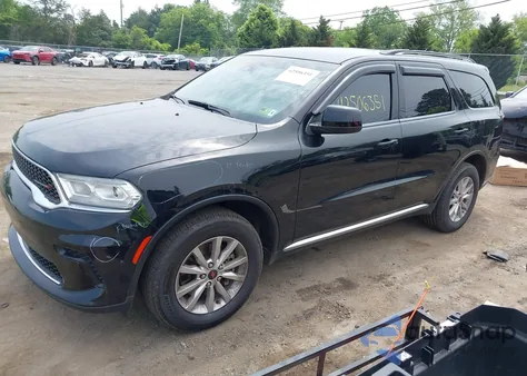 2023 Dodge Durango Sxt Launch Edition Awd from USA, damaged, VIN 1C4RDJAG1PC598413